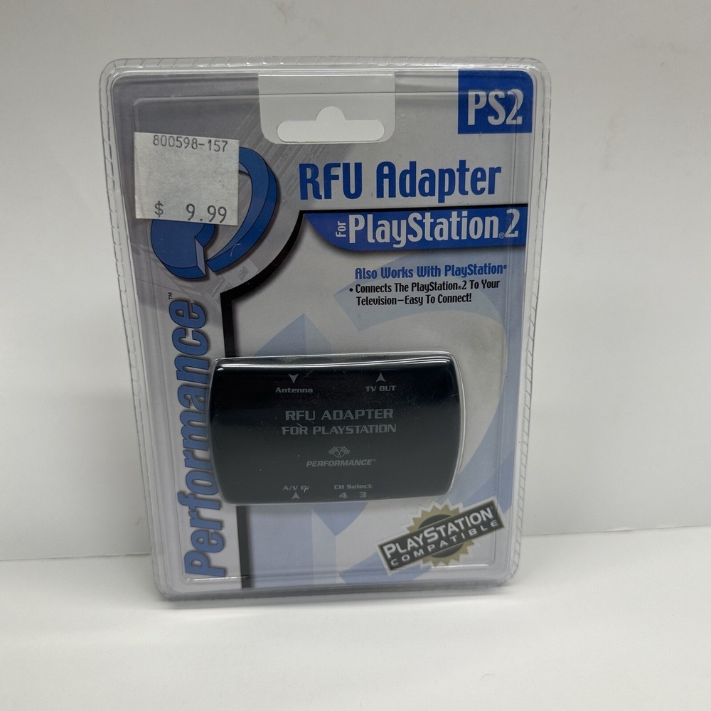 Performance RFU Adapter For Playstation PS2 NEW SEALED